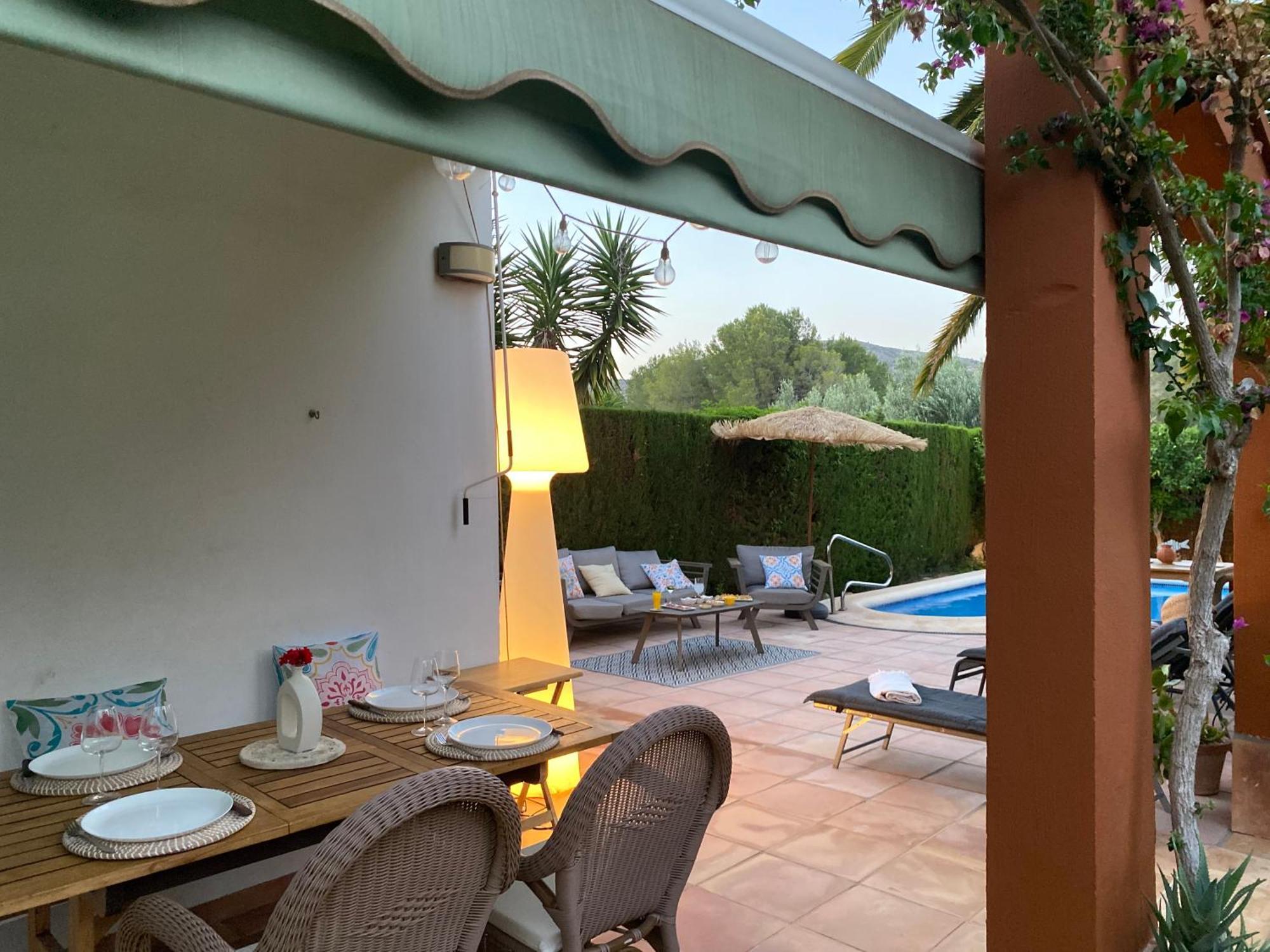 Muntanya la Sella Maison Cosy Au Pied Du Golf Avec Piscine Privee מראה חיצוני תמונה